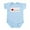 Sky Blue, variant on CafePress - I Love You [Hungarian] Infant Bodysuit - Baby Light Bodysuit, Size Newborn - 24 Months