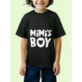 thumbnail image 1 of MIMI'S BOY Letter Print T-Shirt, Street Short Sleeve Cotton T-Shirt, Comfort-Fit Crew Neck T-Shirt-Ultra-Soft, Breathable, Moisture-Wicking, Casual Summer Tee- Gift For Family, Friends, 1 of 6