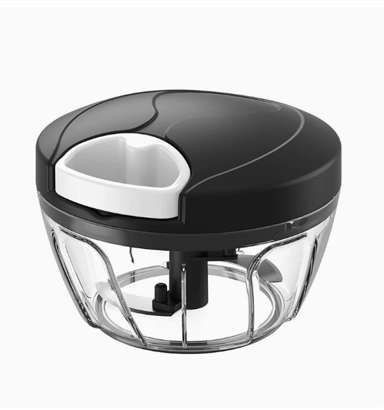 Multi-Functional Manual Garlic Press - Compact and Portable for Home Use, Ideal for Chopping Garlic, Ginger, and Scallions