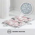 thumbnail image 6 of Bathroom Rugs Non Slip Washable - Paris Kitchen Mats for Floor, Area Rugs for Entryway Rugs Indoor, Laundry Bathroom Room Door Rug with Rubber Backing 20x31.5in, 6 of 8