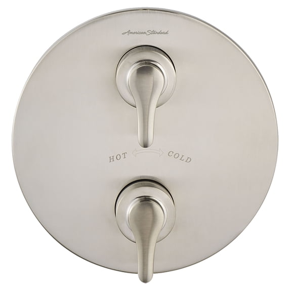 American Standard Studio S Two-Handle Thermostatic Valve Trim Kit in Brushed Nickel