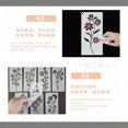 thumbnail image 5 of 18PCS Border Stencil Plastic Templates for Painting Reusable Floral Vines Patterns Wood Furniture Wall Canvas DIY Crafts Art,H-18PCS, 5 of 6