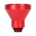 thumbnail image 1 of Entonnoir de Remplissage d'Huile en Aluminium Rouge 20mm Universel pour Récupération d'Huile Moto, 1 of 12