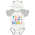 thumbnail image 3 of Inktastic I Love My Nonna Baby Clothes Girls Baby Bodysuit, 3 of 5