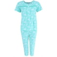 thumbnail image 1 of Elegant Emily  Mint Floral Capri Set (Women's), 1 of 4