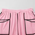 thumbnail image 6 of Womens Barrel Wide Leg Pants Plus Size Drawstring Waist Sweatpants 2025 Fall Winter Casual Trousers With Pockets, 6 of 7