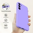 thumbnail image 3 of Designed for Samsung Galaxy S23 5G Case,Slim Liquid Silicone Rubber Shockproof Phone Cover Soft Anti-Scratch Microfiber Lining Protection Case for Samsung Galaxy S23 5G 2023 (Purple), 3 of 14