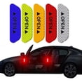 thumbnail image 3 of 4PCS Reflective Car Sticker OPEN Warning Reflector Tape Universal Reflector Sticker Accessories Car Decoration, 3 of 10