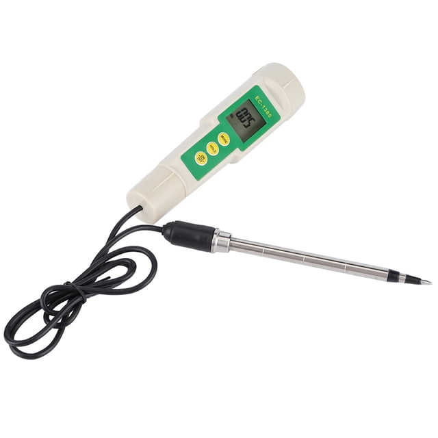 Medidor TDS probador de suelo, ec/tds/cf probador salinidad medidor suela herramient
