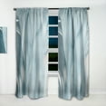 thumbnail image 2 of Designart 'Fractal Blue Modern Water I' Modern Curtain Panel, 2 of 5