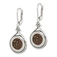 thumbnail image 2 of White Sterling Silver Earring Drop & Dangle Women'S 39 mm 16, 2 of 3