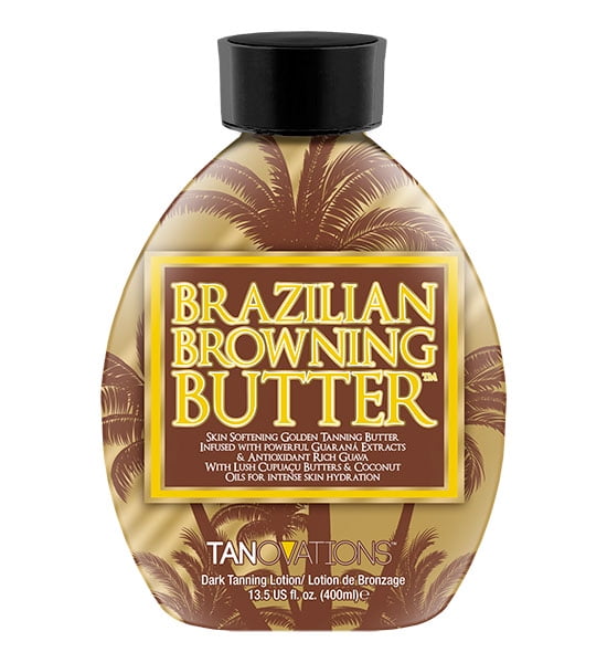 Tanovations Brazilian Browning Butter Tanning Lotion 13.5 oz
