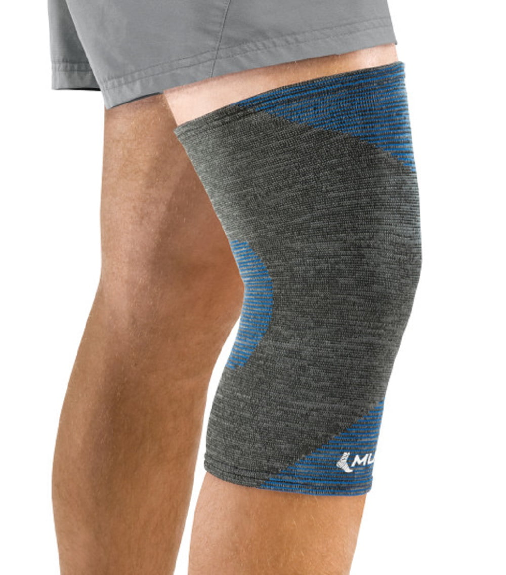 Mueller FIR (Far Infrared) 4-Way Stretch Knee Support, Medium/Large (16.0 - 20.0 in)