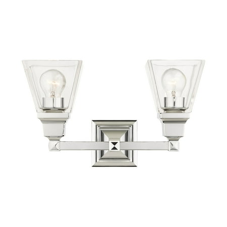 

Livex Lighting 17172 Mission 2 Light 15 Wide Vanity Light - Chrome