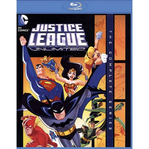 Justice League Unlimited, la Série Complète des Disques Blu-ray