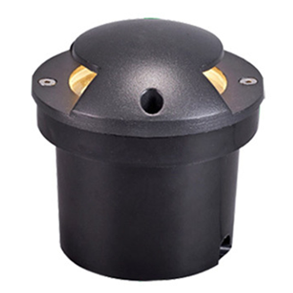 2 Side Outdoor Recessed Underground Lamp 3W Floor Landscape Lighting Waterporrf LED Garden Light Spotlights AC85-265V,1 * LED underground light