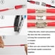 thumbnail image 5 of 280pcs Electrical Crimp Terminals, 15 Kinds Automotive Electrical Terminals Car Terminals, Male Female Terminal Assortment Flat Electrical Terminal 2., 5 of 5