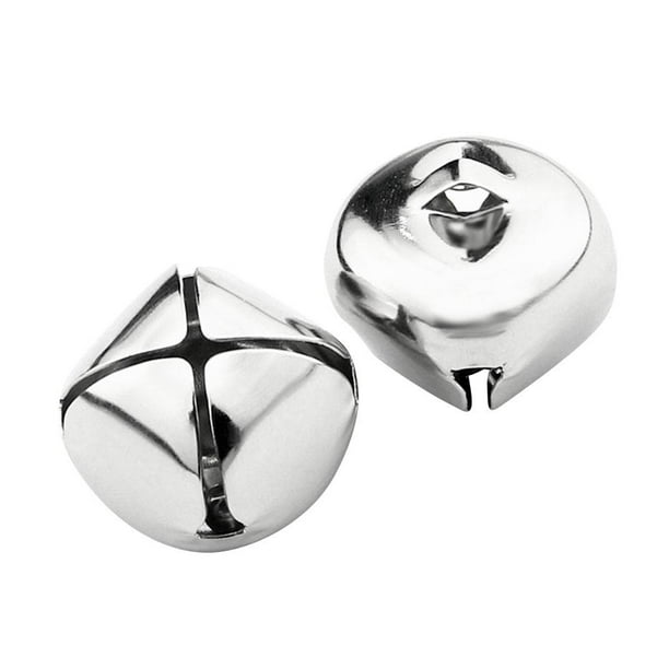 2pcs Campana de collar de gato de perro de campana de 25 mm ruidoso - Acero inoxidable 316 - Viaje de campamento libre Zulema Campana de gato de acero inoxidable