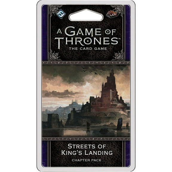 Fantasy Flight A Game of Thrones Living Card Game: 2nd Edition - Streets of King`s Landing Chapter Pack