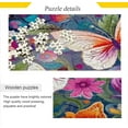 thumbnail image 2 of FREEAMG Colorful Butterflies 1000 Piece Large Jigsaw Puzzle for Adults - Game Interesting Toys - Hand Made Puzzles Personalized Gift, 2 of 7