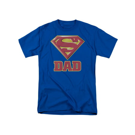 Superman DC Comics Super Dad Adult T-Shirt Tee (Best Comic T Shirts)
