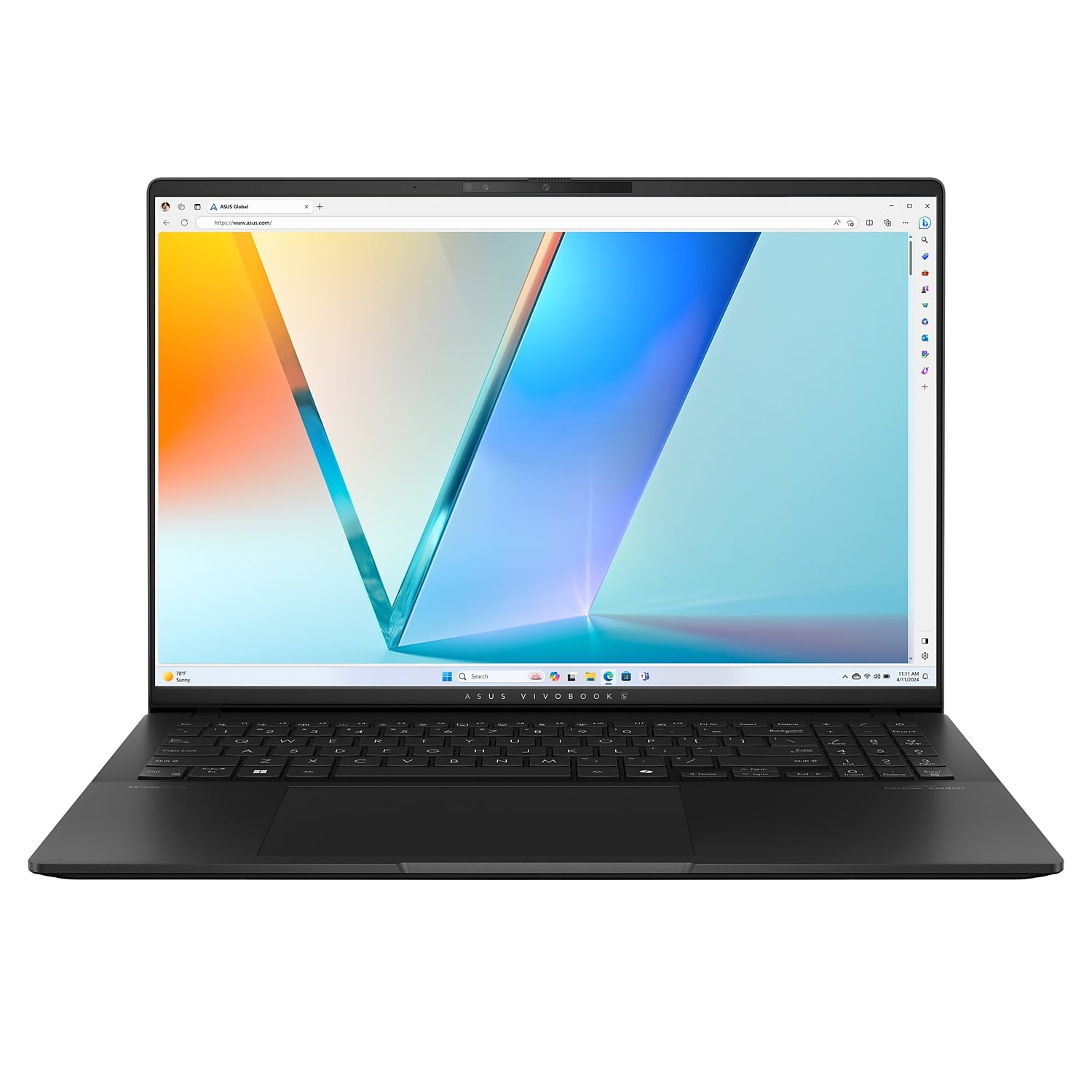 ASUS Vivobook S 16 2.8K OLED AI Laptop Intel Core Ultra 9 285H 16GB RAM 1TB SSD Backlit Keyboard