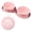 Pink, variant on 1 Pack Collapsible Silicone Double Pet Bowl, 2-in-1 Portable Food & Water Separate Feeding Bowl, Foldable Travel Bowl for Dogs & Cats