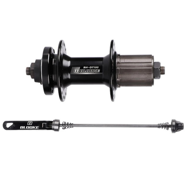 ZLight Lightweight Mountain Bike Hubs Front Hub 2 Bearing Rear Hub 4 Bearing For Performance Oriented Riders And Is Stable Black Back 100mm 135mm