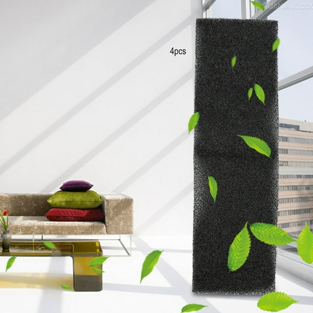 4Pcs/set Air Cleaner Carbon Activated Sponge Filter Accessories for AC4800 Filter B FLT4825