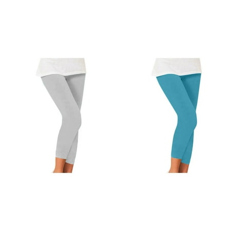 (2-Pack) 2025 New Womens Elastic Pleated Leggings Womens Negligee Short Hanging Tendon Womens Pencil Womens Boy Briefs Underwear Cotton Pants Multi Size Plus Size Under Shorts for Women