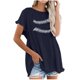 thumbnail image 1 of Camiseta de manga corta estampada casual para mujer OAVQHLG3B Store  lin121212, 1 of 5