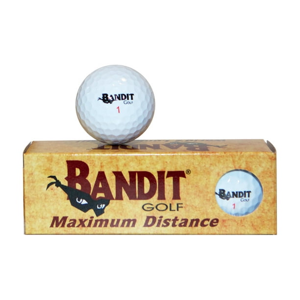 Bandit Maximum Distance NonConforming Golf Balls 3ct Sleeve