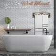 thumbnail image 6 of Autumn Alley Wooden Barn Door Farmhouse Towel Rack with Galvanized Metal - Farmhouse Bathroom Decor, 6 of 7