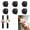 Black, variant on 6Pcs Slap Bracelets, Meticulously Glitter Snap Band Wristbands, Comfortable Fashion Party Favors for Prom, Wedding & Birthday Celebrations, Pink