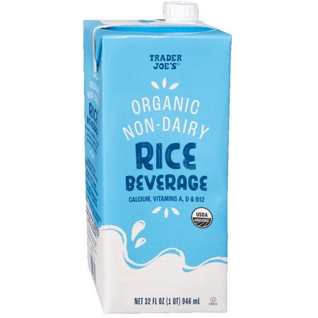 2X - Tjs Organic Non-Dairy Rice Beverage 32 Fl Oz
