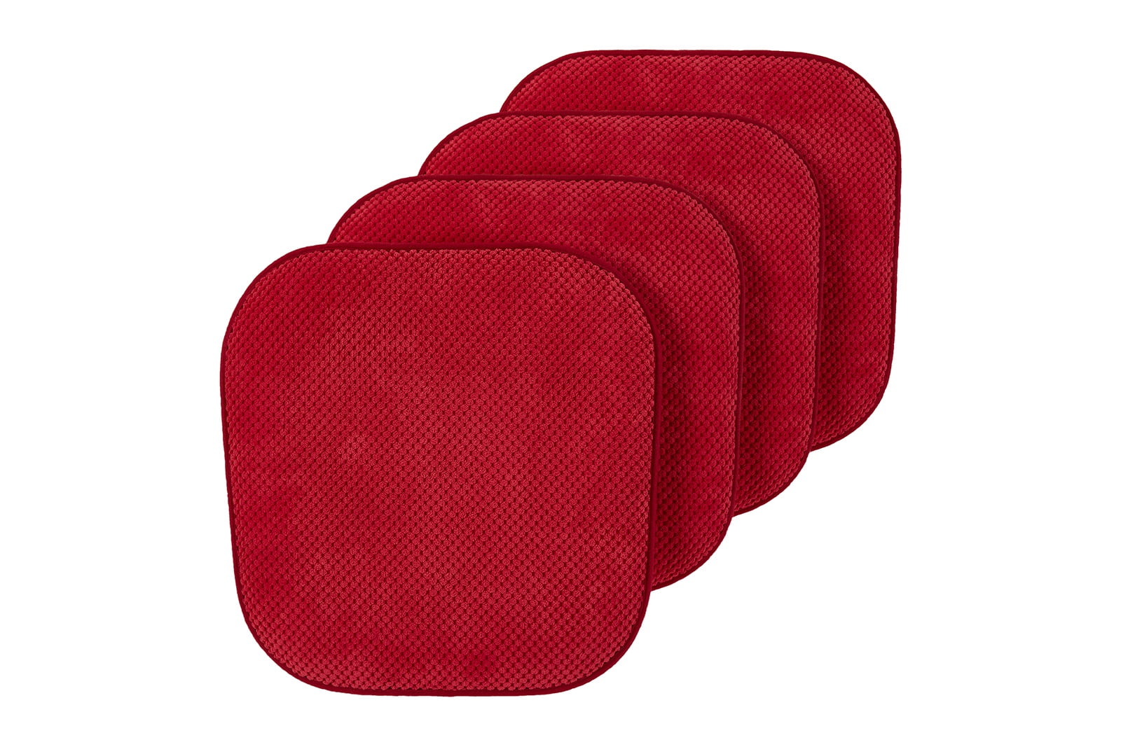 red dining room seat cushions