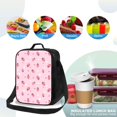 thumbnail image 4 of Balery Floral Strawberr Caja de Almuerzo y Bolsa de Almuerzo para Hombres y Mujeres, Bolsa de Almuerzo Reutilizable con Gran Capacidad, Bolsa de Almuerzo Aislada, 4 of 7