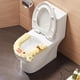 thumbnail image 4 of Asiento de Inodoro Acolchado, Calentador Suave y Almohadillado, Cubierta Sanitaria Lavable con Capa Impermeable, Cojín Cómodo para Inodoros Estándar, 4 of 5