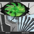 thumbnail image 2 of KAKOWELY Computer Case Fan Screw 20PCS Computer Case Fan Screw Rubber Installation Screw Noise Reduction Screw2.56"X0.39"X0.39", 2 of 5