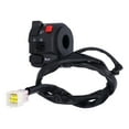 thumbnail image 4 of Motorcycle Handlebar Switch, ABS Plastic 7/8in Motorcycle Handlebar Switch With 9pin Plug  For High Beams For Low Beams For Headlights For Horn Buttons, 4 of 8