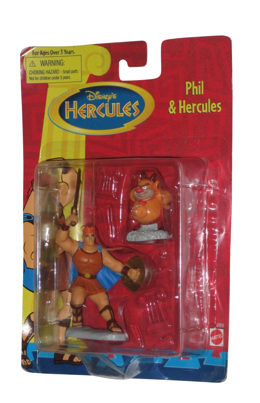 Disney Hercules Man of Myth Action 5 Figures Set Vintage 90s