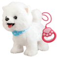 thumbnail image 1 of Samoyed Walking Dog Toy For Girl Licking Barking Dog With Control Leash What You Say Electric Talking Singing Tail Plush Robot Dog DIY Pretend Dres, 1 of 5