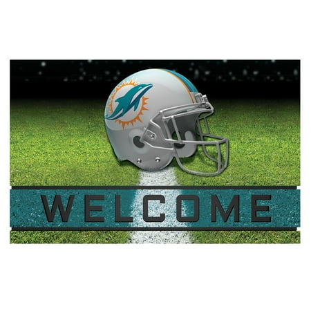 - Miami Dolphins Crumb Rubber Door Mat