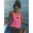 thumbnail image 2 of Happy Mother's Day Wreath Racerback Tank Women -Image by Shutterstock, Female Large, 2 of 4