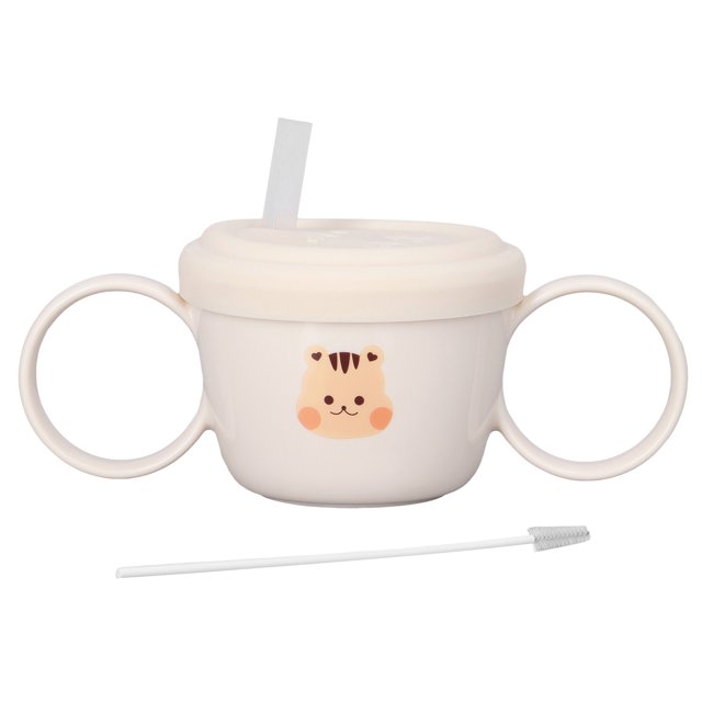 Taza para sorber con pajita, taza para beber de aprendizaje para bebés, taza para bebés, tazas con pajita para niños pequeños, tecnología avanzada