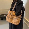 thumbnail image 4 of 2024 Nuevo bolso de mano para mujer con sentido del trabajo, bolso de lona de gran capacidad para el hombro, bolso grande de moda y versátil, 4 of 5