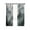 Green, variant on Brown Mountain Blackout Curtains for Bedroom, Misty Forest Nature Woodland Pine Tree Landscape Thermal Insulated Kitchen Drapes with Grommets, Light Blocking Window Treatment, 2 Panels 52" x 90"