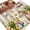 Cream, variant on Area Rug 2 x 3 Ft, Happy Easter Indoor Accent Bathroom Rugs for Kitchen/Laundry Room, Bunny Eggs Spring Flowers Butterfly Wooden Grain Washable Non-Slip Runner Floor Mat for Entryway, Living Room