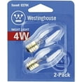 thumbnail image 2 of Westinghouse 0379500 4 Watt 19 Lumens Specialty Bulb, 2 of 2