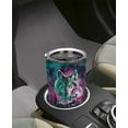thumbnail image 5 of 20 oz Stainless Steel Travel Mug With Lid And Straw (Wolf Fairy Tumbler), 5 of 6